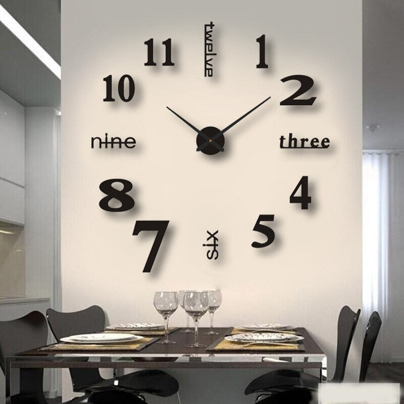 ElegantTimepiece | Modern Wall Clock with Creative Design