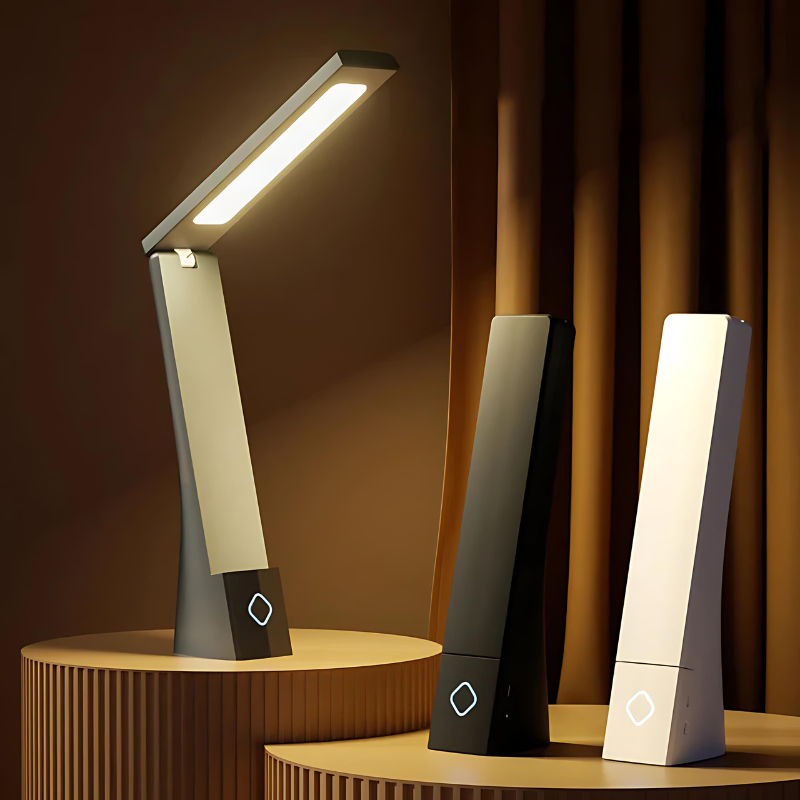 LuxeFlexLamp | Versatile Touch-Controlled Table Lighting Solution