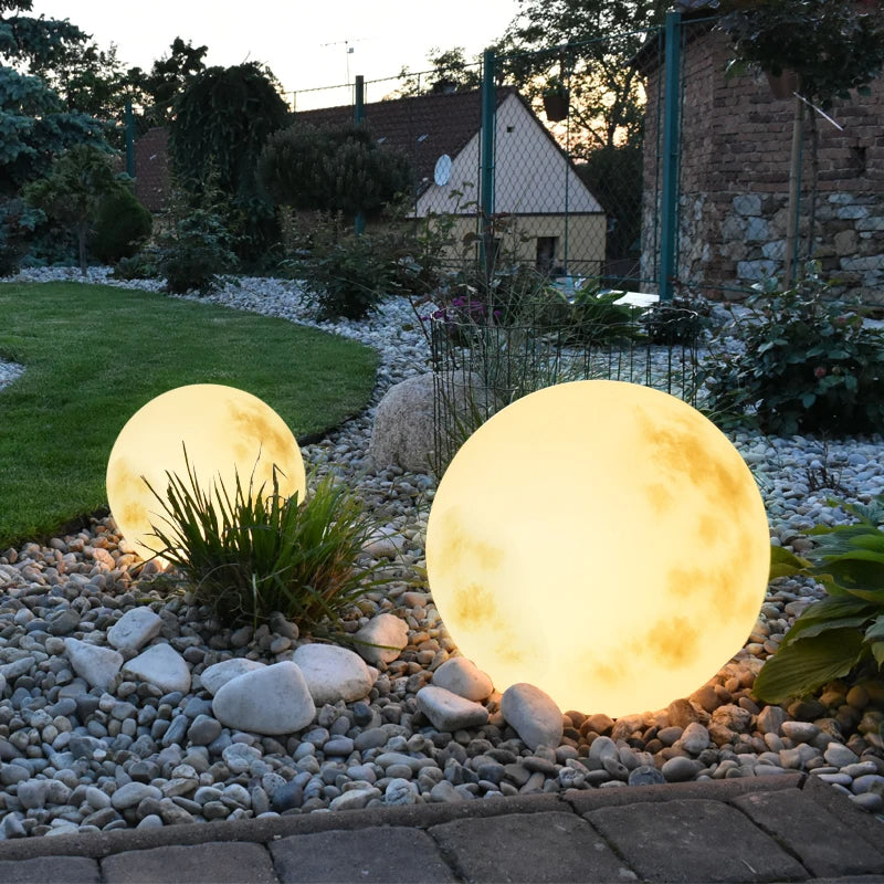 LunarGlow | Outdoor LED Garden Light for Magical Atmosphere