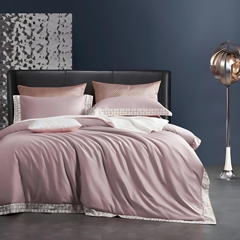 EleganceNest | Premium Cotton Duvet Cover Set for Luxurious Sleep