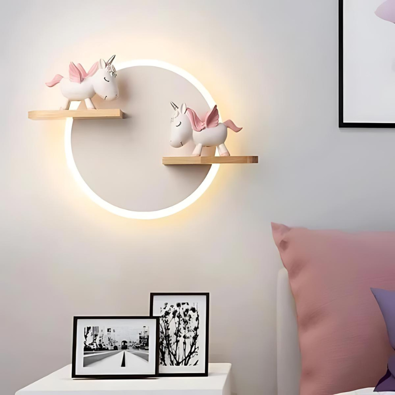 LumiNest | Creative LED Wall Lighting for Kids' Rooms