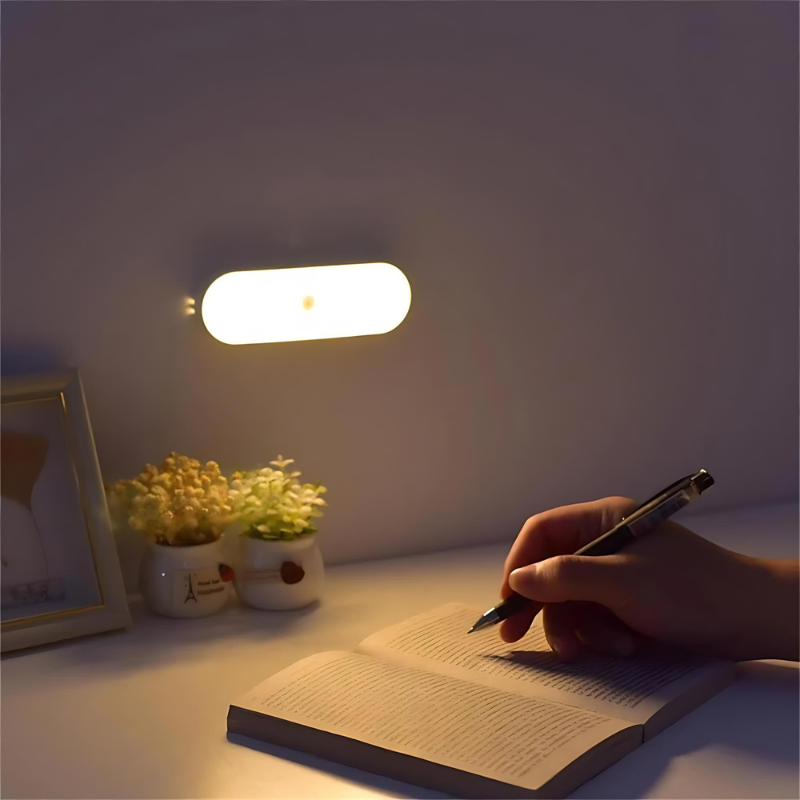 LuminousGuard | Motion Sensor Wall Light with USB Rechargeable Feature