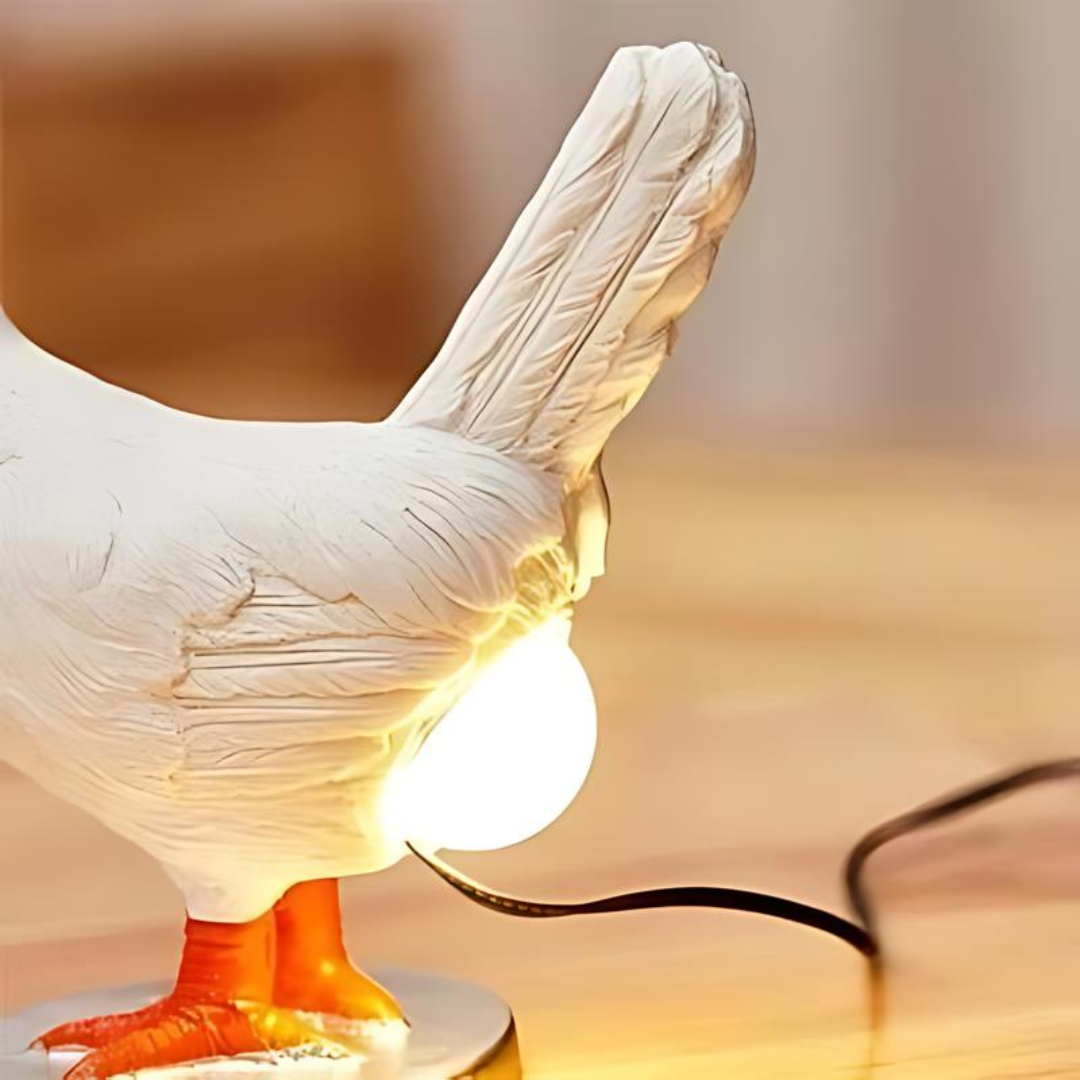 QuirkyGlow | Fun Table Lamp for Unique Home Decor