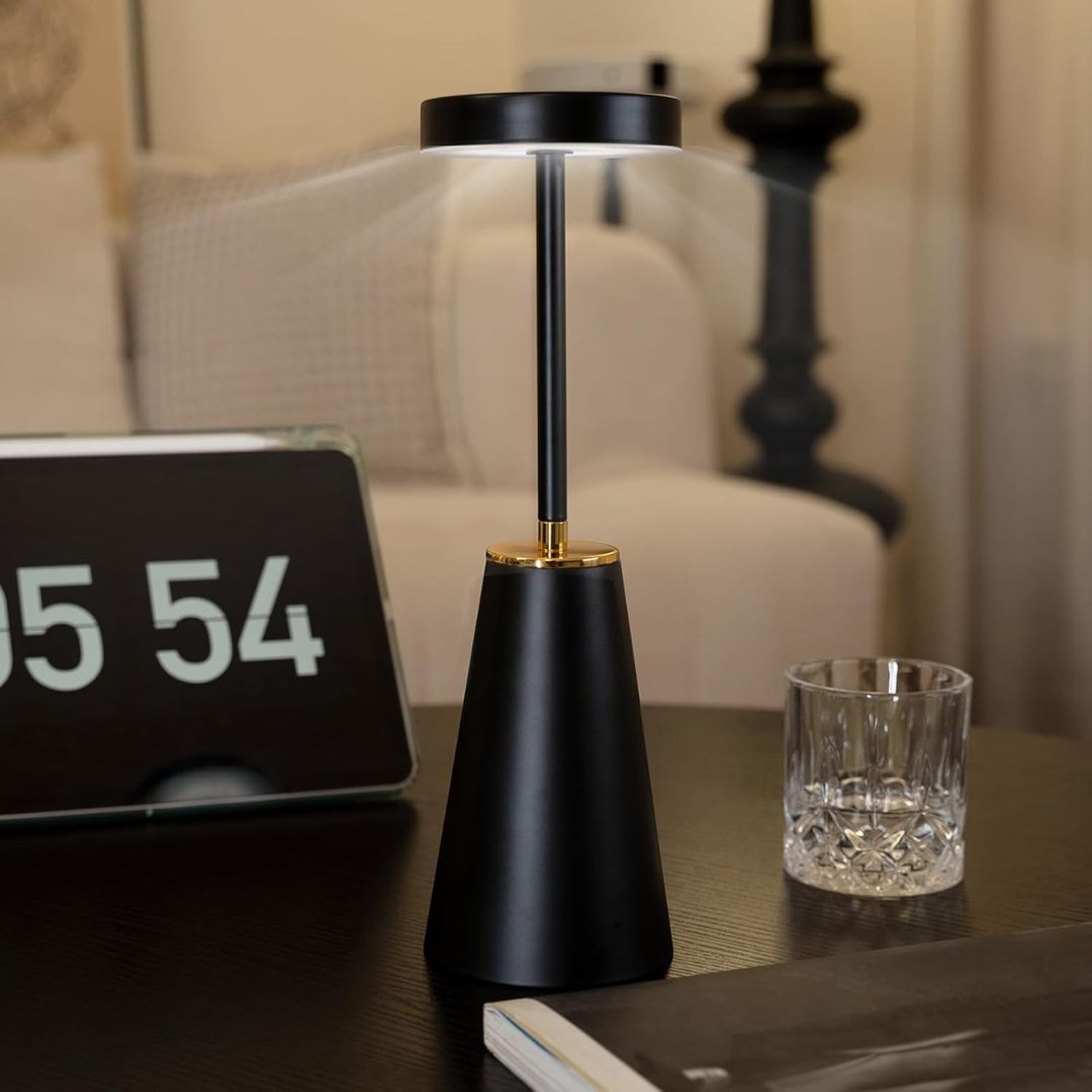 LumiLuxe | Rechargeable Portable Table Lamp for Modern Interiors