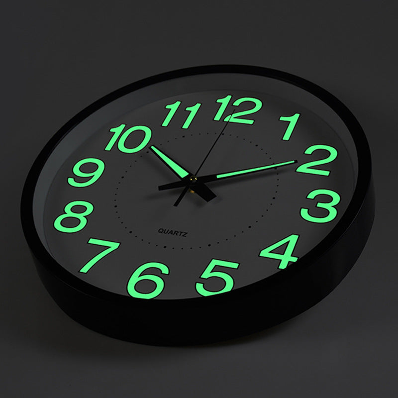 LuminousTime | Silent LED Wall Clock for Modern Decor