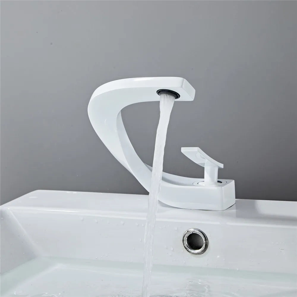 LuxeFlow | Premium Bathroom Faucet for Modern Elegance