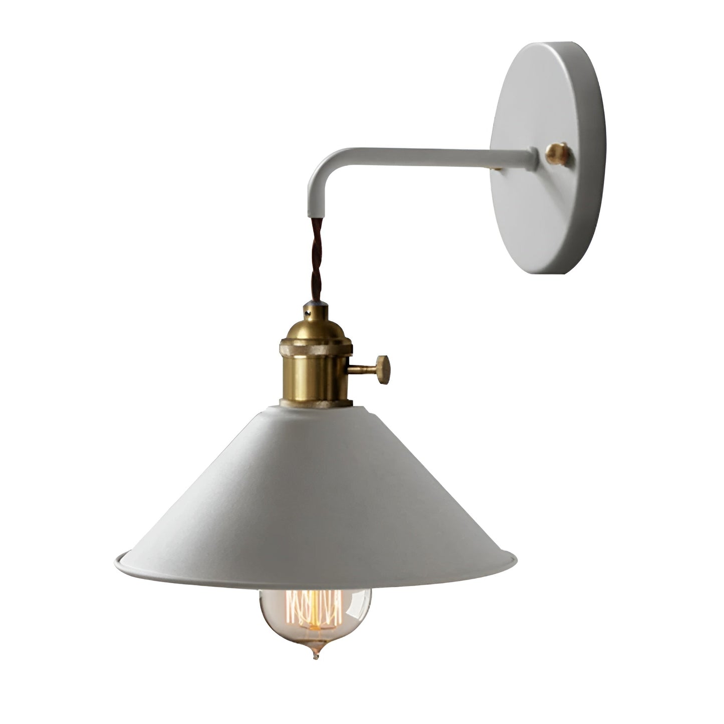 VintageGlow | Retro Wall Light Fixture for Stylish Illumination