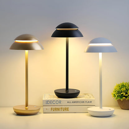 OpalLuxe | Wireless Adjustable LED Table Lamp for Modern Spaces