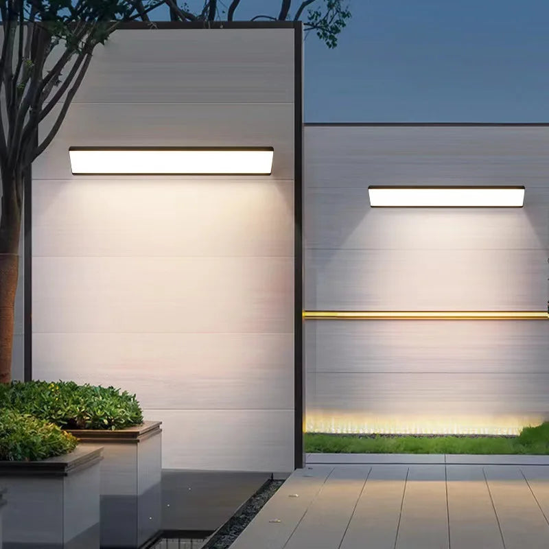 VividLuxe | Waterproof Outdoor LED Wall Light for Garden Use