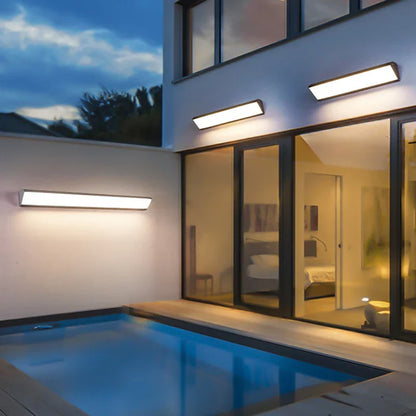 VividLuxe | Waterproof Outdoor LED Wall Light for Garden Use