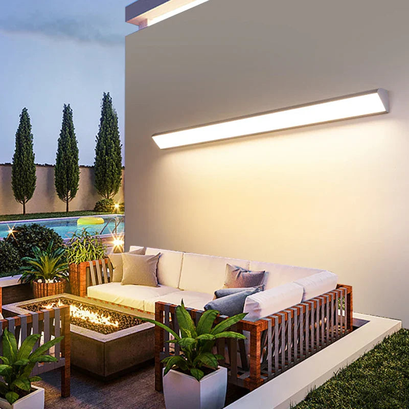 VividLuxe | Waterproof Outdoor LED Wall Light for Garden Use