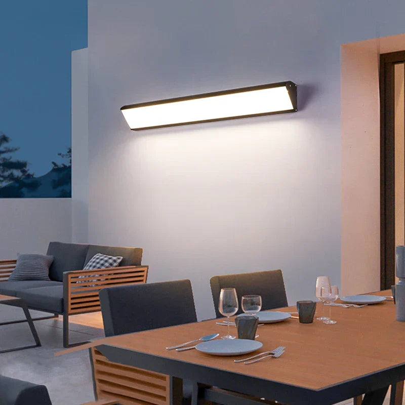 VividLuxe | Waterproof Outdoor LED Wall Light for Garden Use