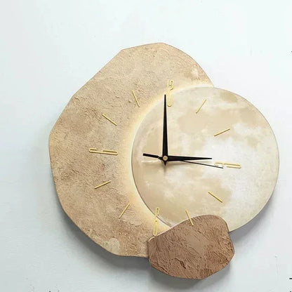 EleganceAura | Unique Silent Wall Clock for Home Decor