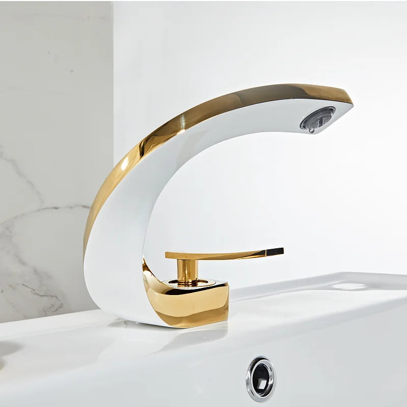 LuxeFlow | Premium Bathroom Faucet for Modern Elegance