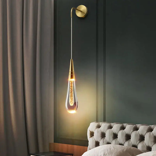 LuxuraGlow | Elegant LED Wall Light Fixture for Modern Spaces