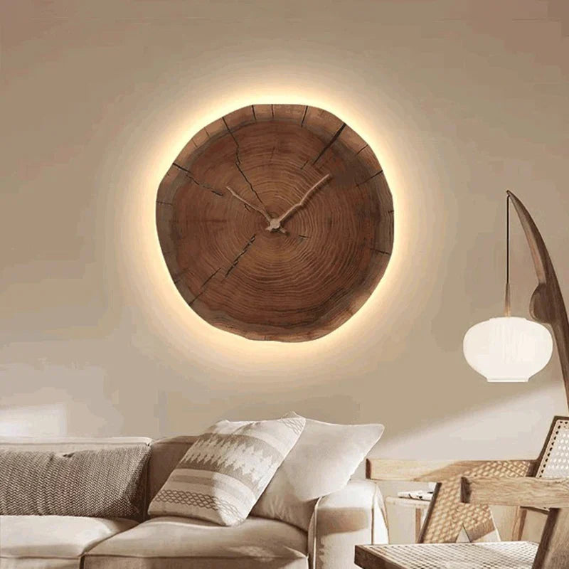 NatureElegance | Stylish Wall Clock for Home Decor