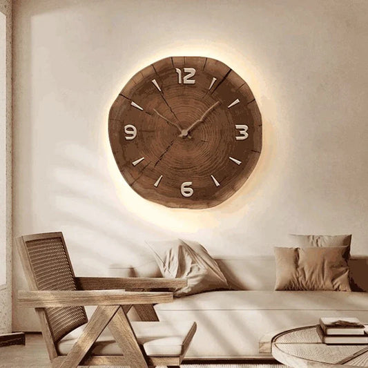 NatureElegance | Stylish Wall Clock for Home Decor