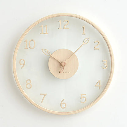 CrystalElegance | Minimalist Wall Clock for Modern Interiors