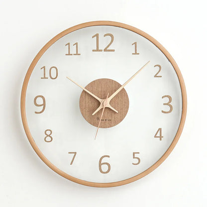 CrystalElegance | Minimalist Wall Clock for Modern Interiors