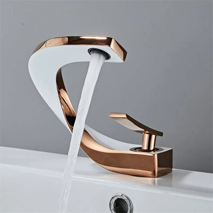 LuxeFlow | Premium Bathroom Faucet for Modern Elegance