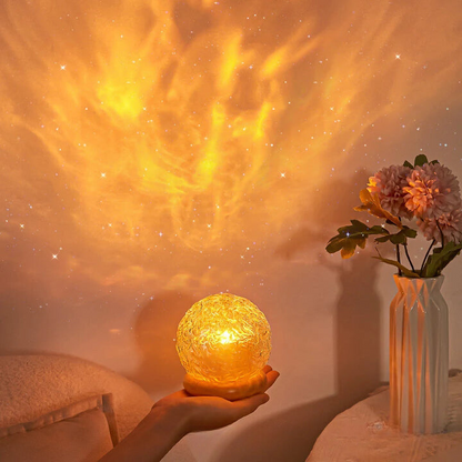 AquaGlow | Relaxing Projector Table Lamp for Soothing Ambiance