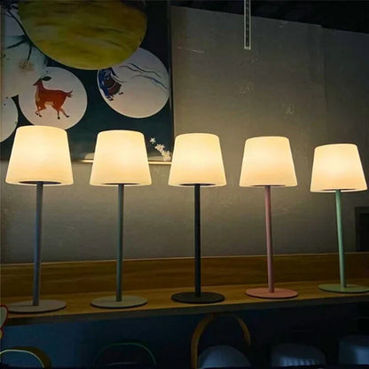 GlowHaven | Wireless Modern Table Lamp with Colorful Lighting