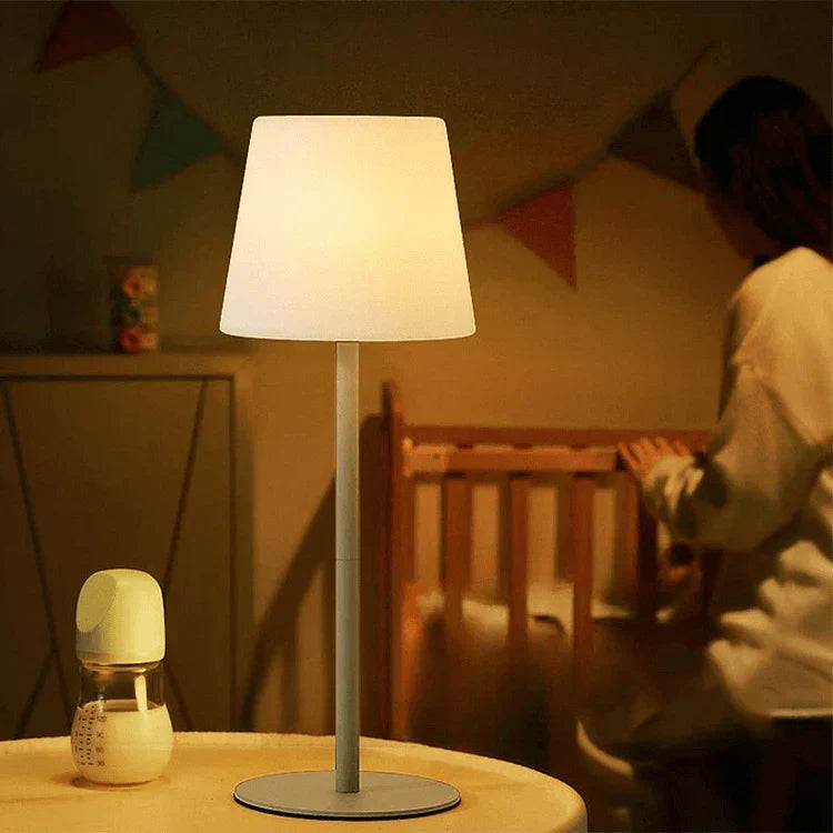 GlowHaven | Wireless Modern Table Lamp with Colorful Lighting