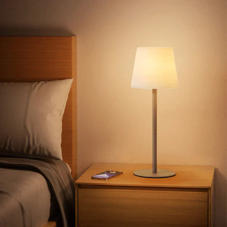 GlowHaven | Wireless Modern Table Lamp with Colorful Lighting