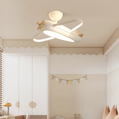 AeroLuxe | Elegant Airplane Inspired Ceiling Light Fixture