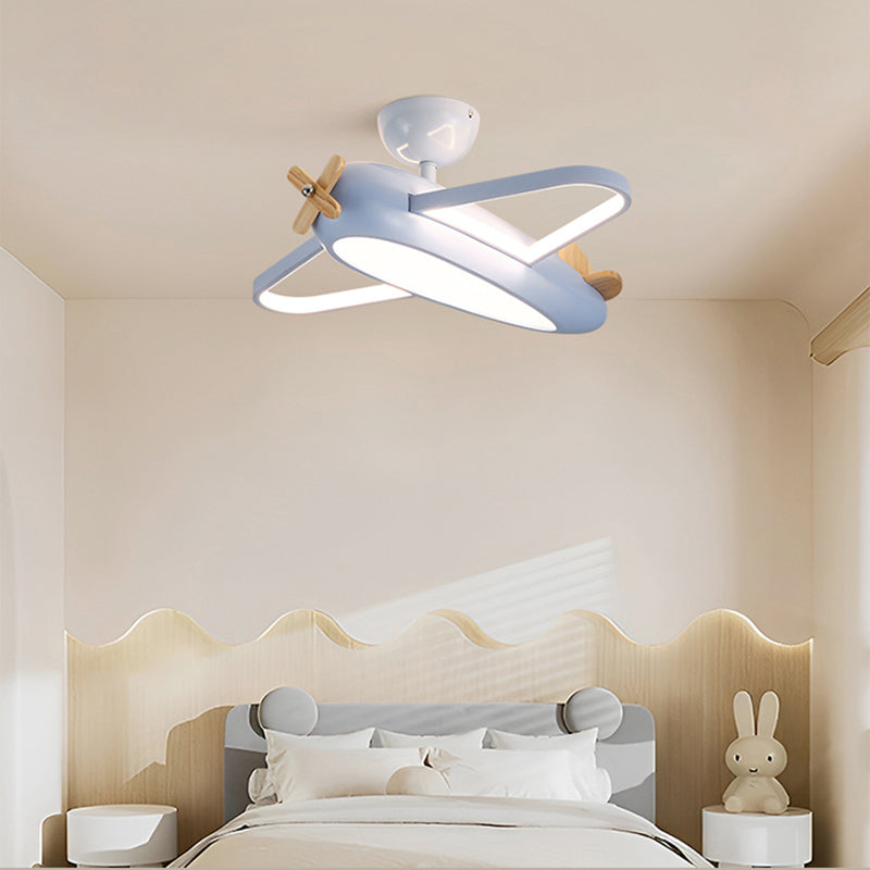 AeroLuxe | Elegant Airplane Inspired Ceiling Light Fixture