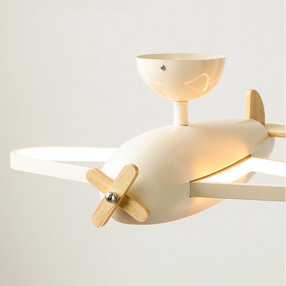 AeroLuxe | Elegant Airplane Inspired Ceiling Light Fixture