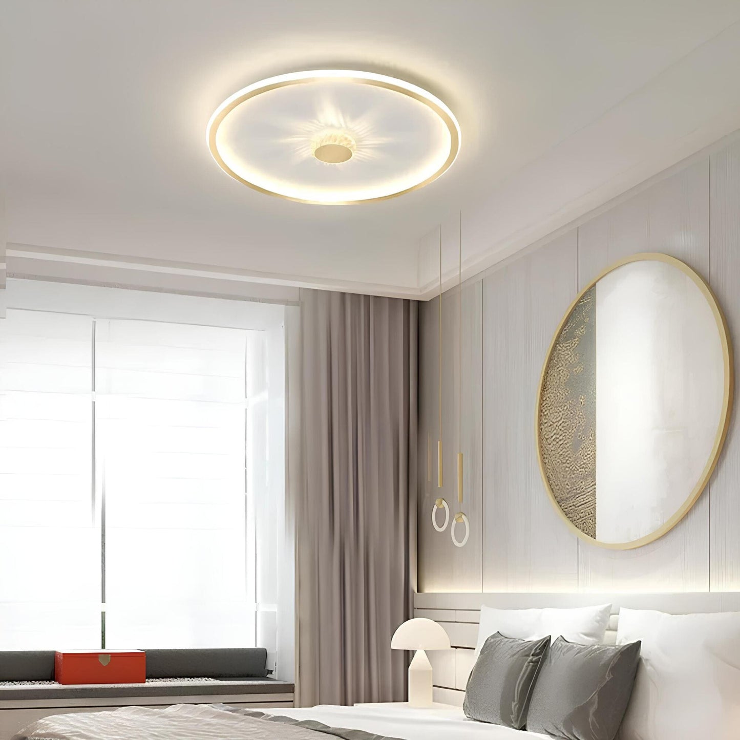 Auriluxe | Dimmable Modern LED Ceiling Light Fixture