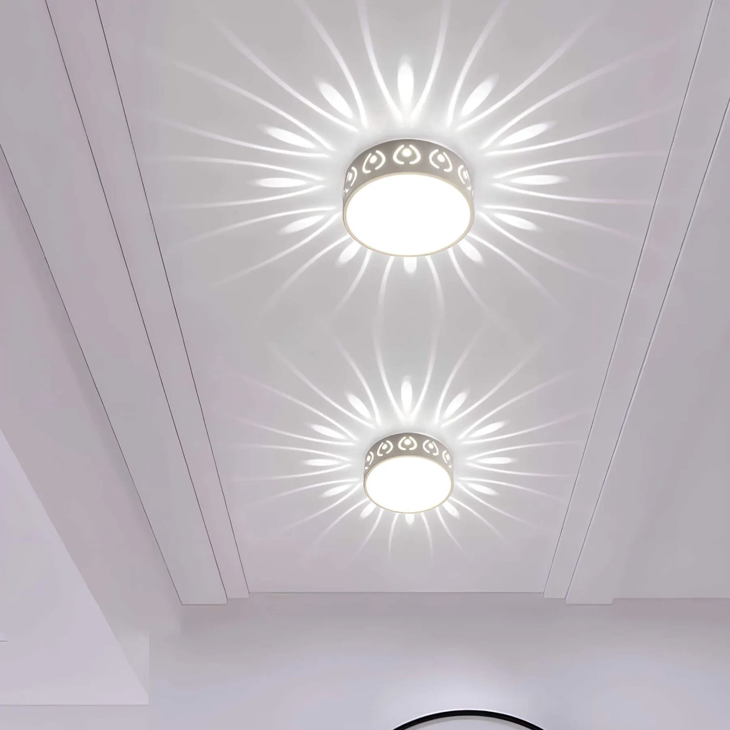 LuxeAura | Elegant Ceiling Light Fixture for Stylish Spaces